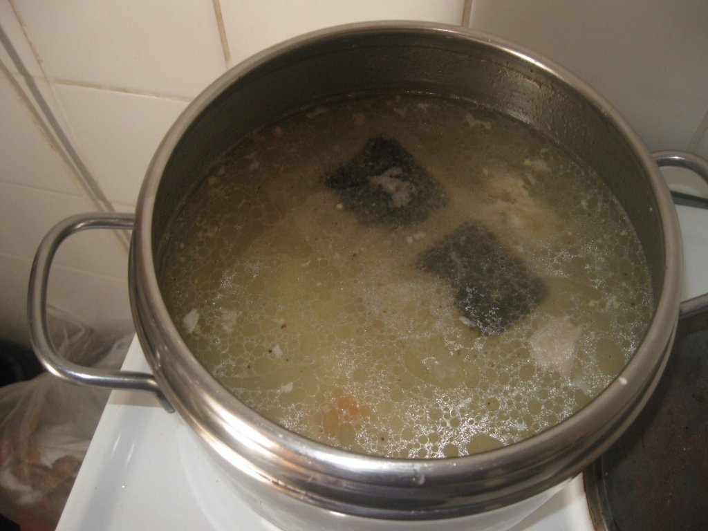 Canja de galinha(Supa portugheza de gaina)