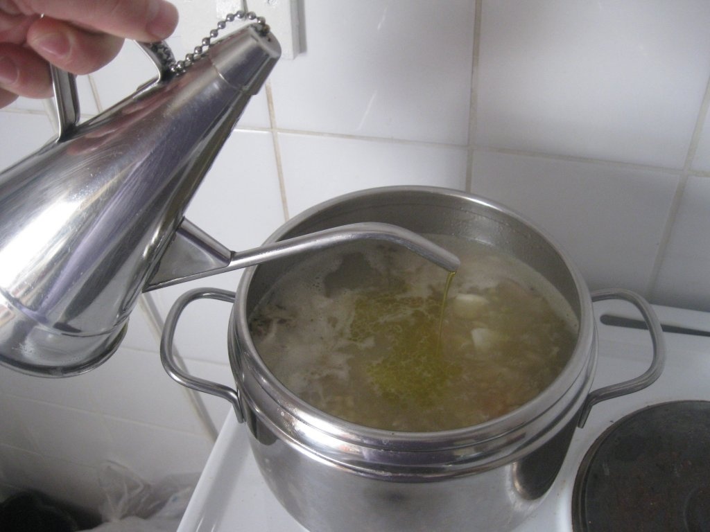 Canja de galinha(Supa portugheza de gaina)