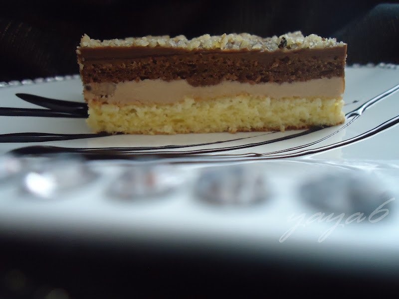 Prajitura cu crema ganache si ciocolata