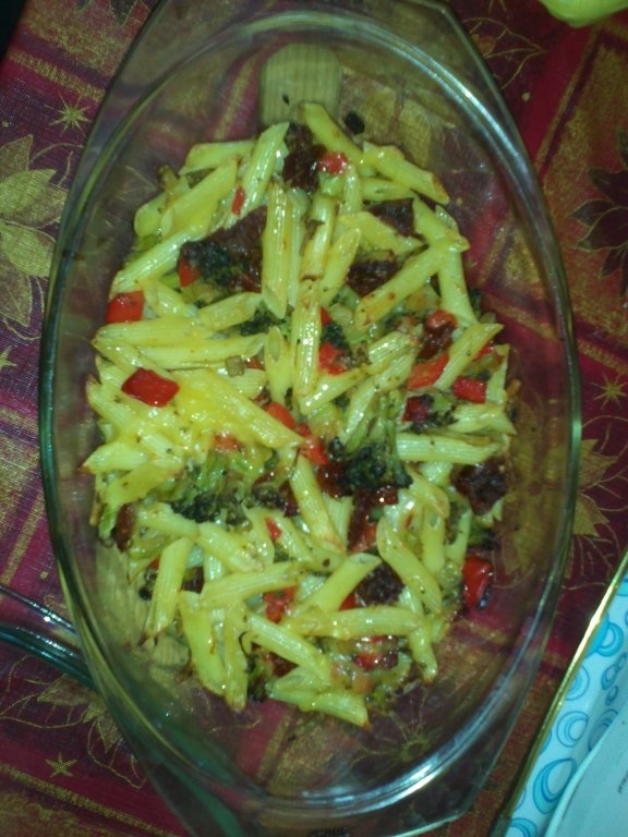 Penne cu legume