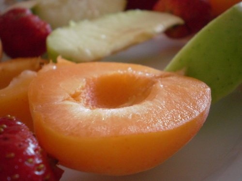 Desert light de vara-frigarui de fructe