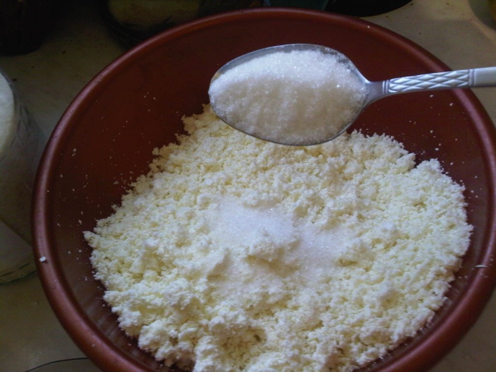 Galuste de branza dulce