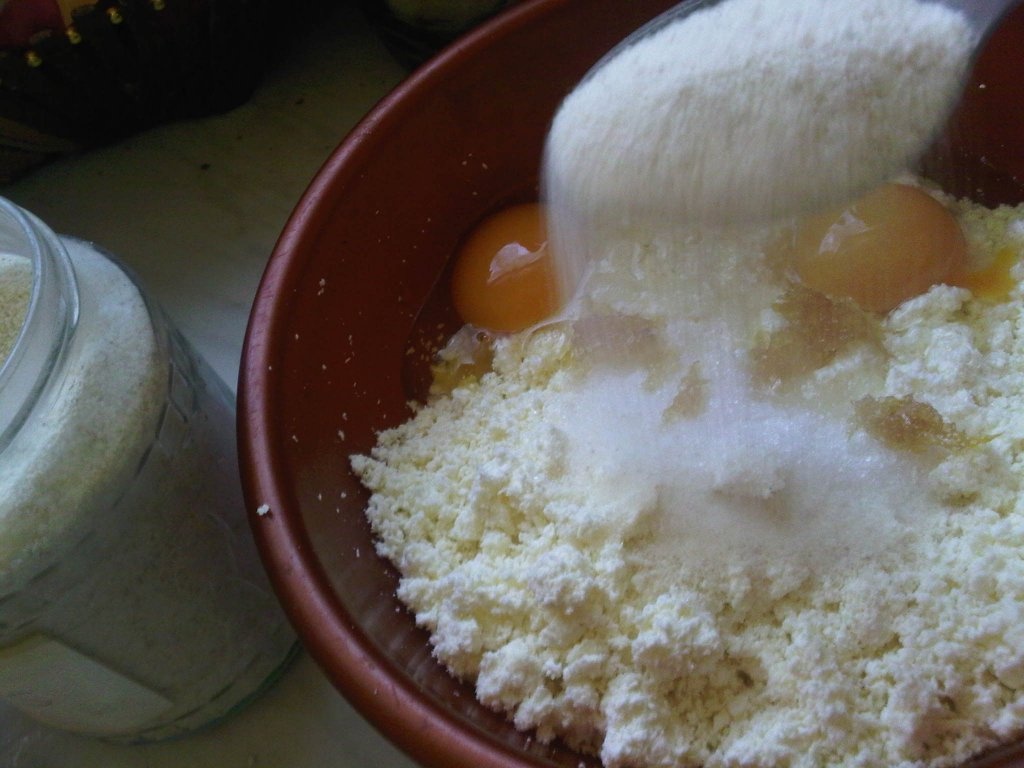 Galuste de branza dulce