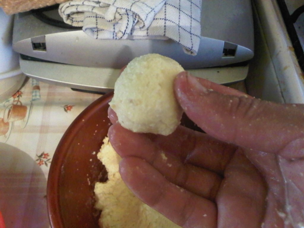 Galuste de branza dulce