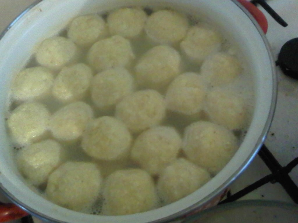 Galuste de branza dulce