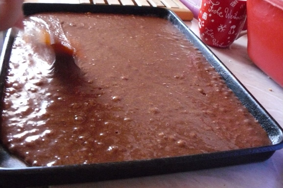 Blat cu bulion şi cacao