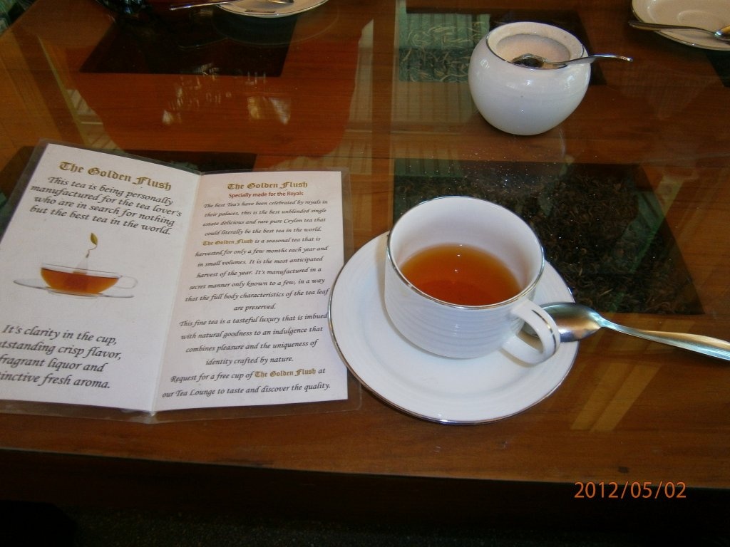 Ceai srilankez cu zahar de cocotier( coconut sugar)