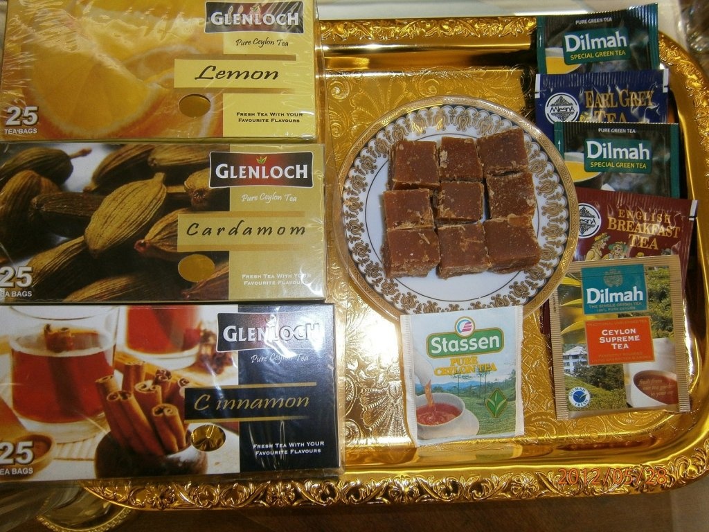 Ceai srilankez cu zahar de cocotier( coconut sugar)