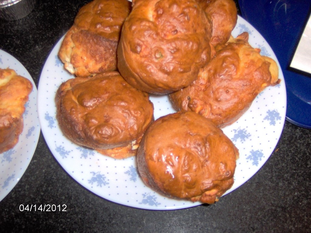 Muffins sarati pentru un dejun copios