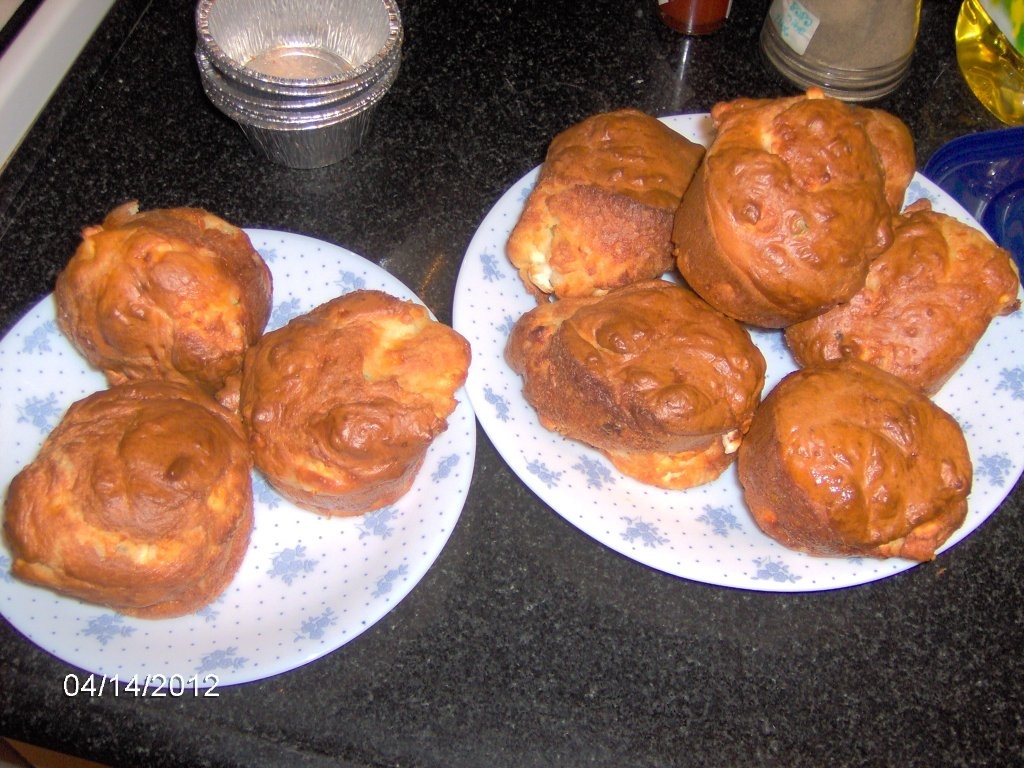 Muffins sarati pentru un dejun copios