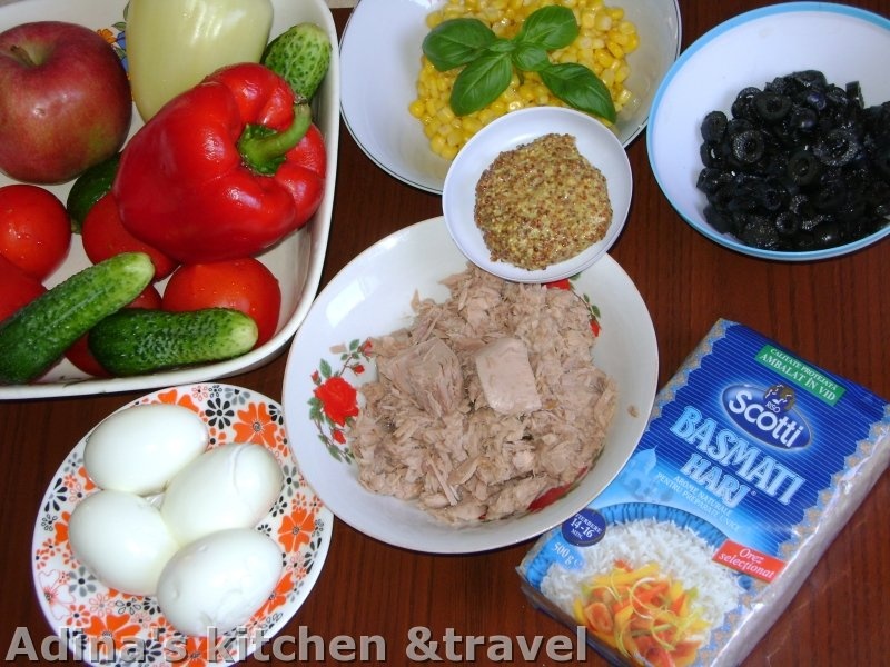 Salata multicolora de vara