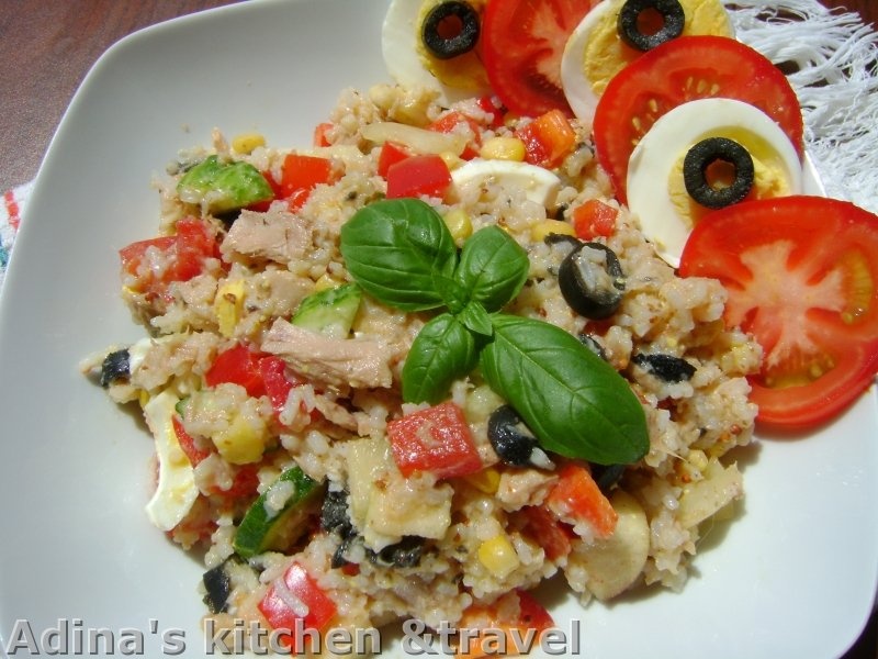 Salata multicolora de vara