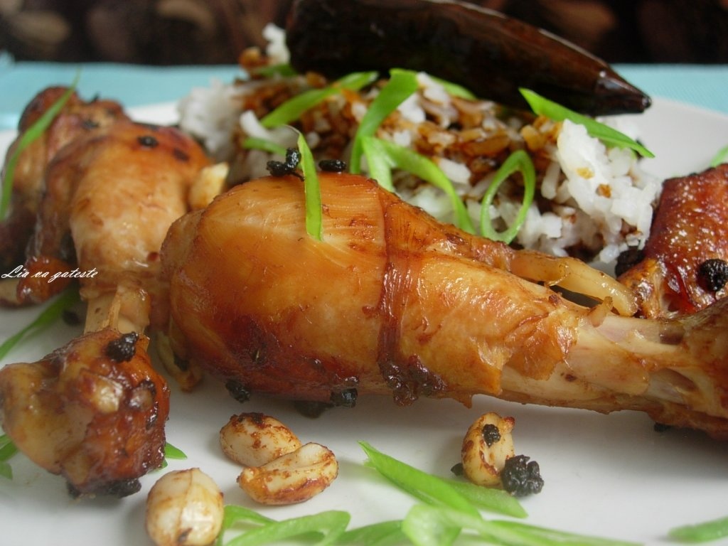 Pui picant chinezesc