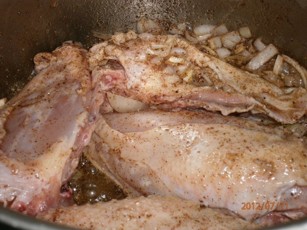 “Tli Tli” cu pui-“ Tli Tli B’djedj”-reteta algeriana