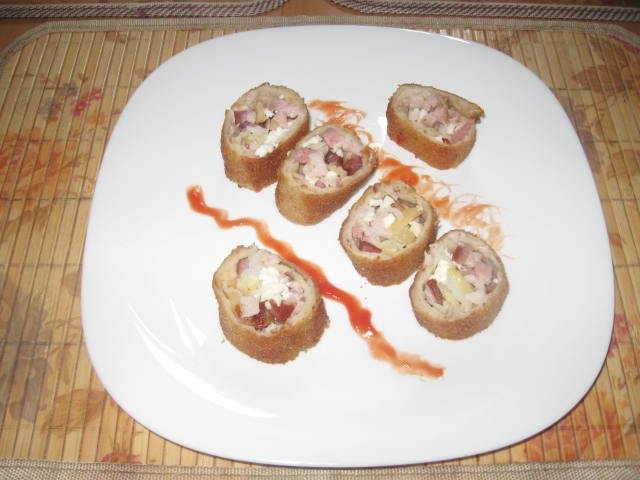 Clatite aperitiv prajite