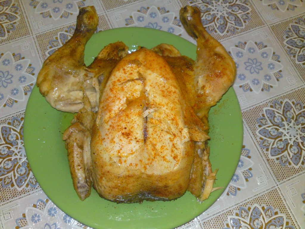 Friptura de pui la coptor in vas de lut