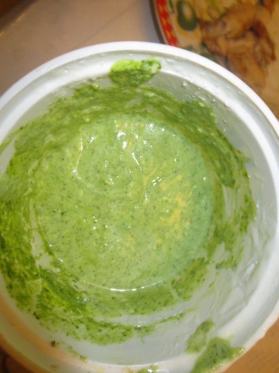 Sos de vara racoros cu patrunjel pentru gratare de carne sau peste