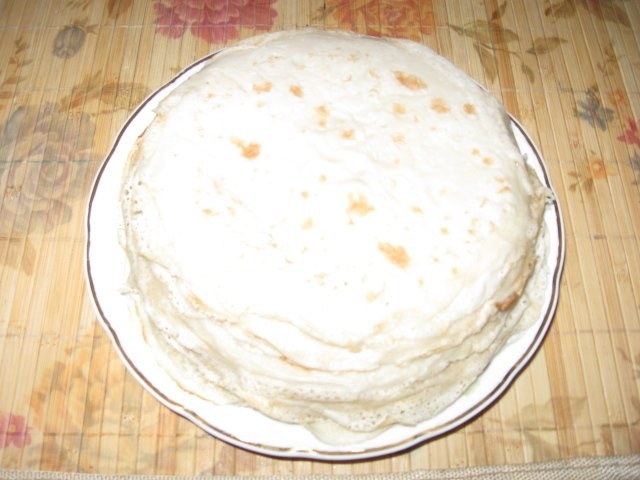 Budinca de clatite cu branza la cuptor