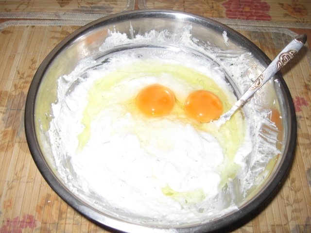 Budinca de clatite cu branza la cuptor