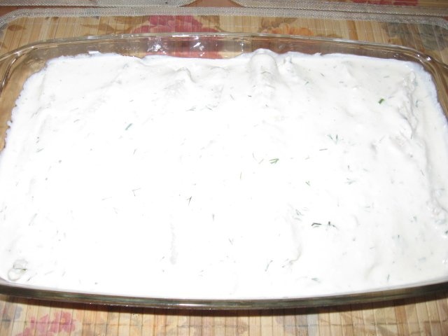 Budinca de clatite cu branza la cuptor