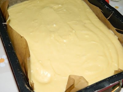 White Chocolate Lamington