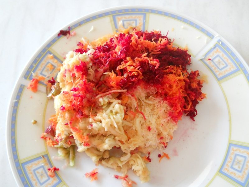 Salata de cruditati - Bomba de vitamine 