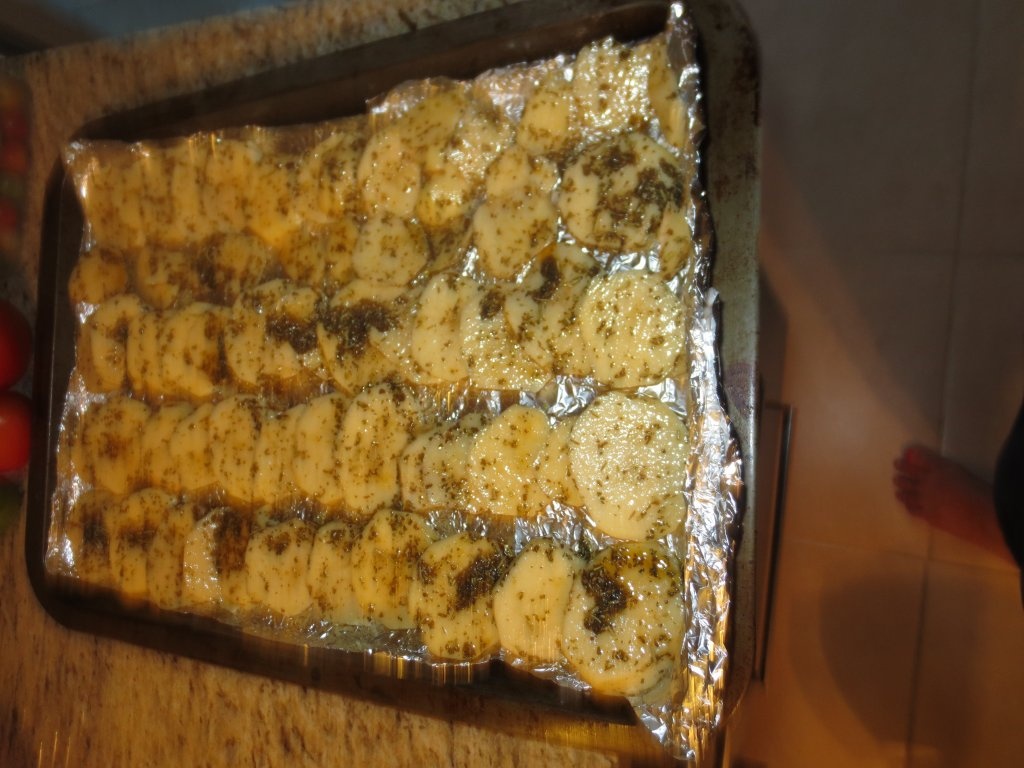 Chipsuri sanatos de crocante de casa, la cuptor