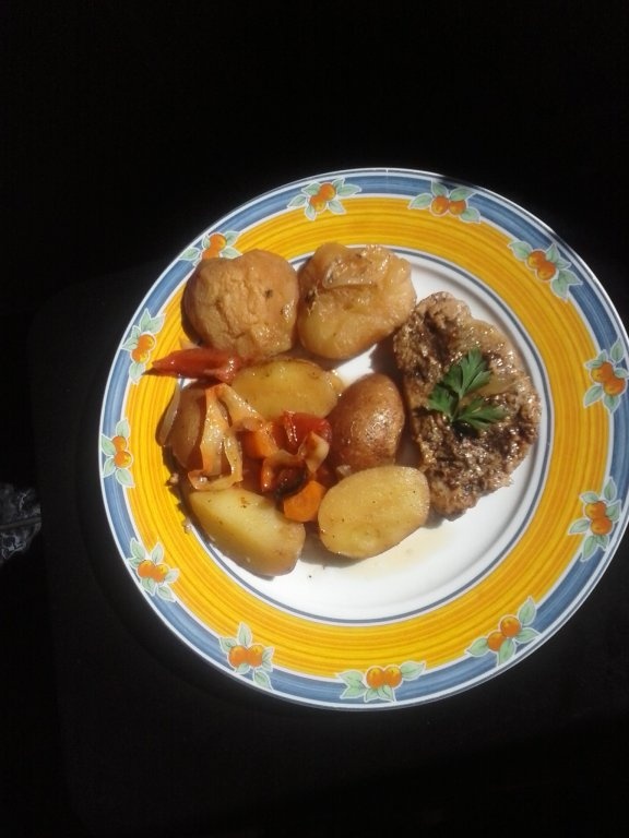 Friptura de porc cu mere la cuptor