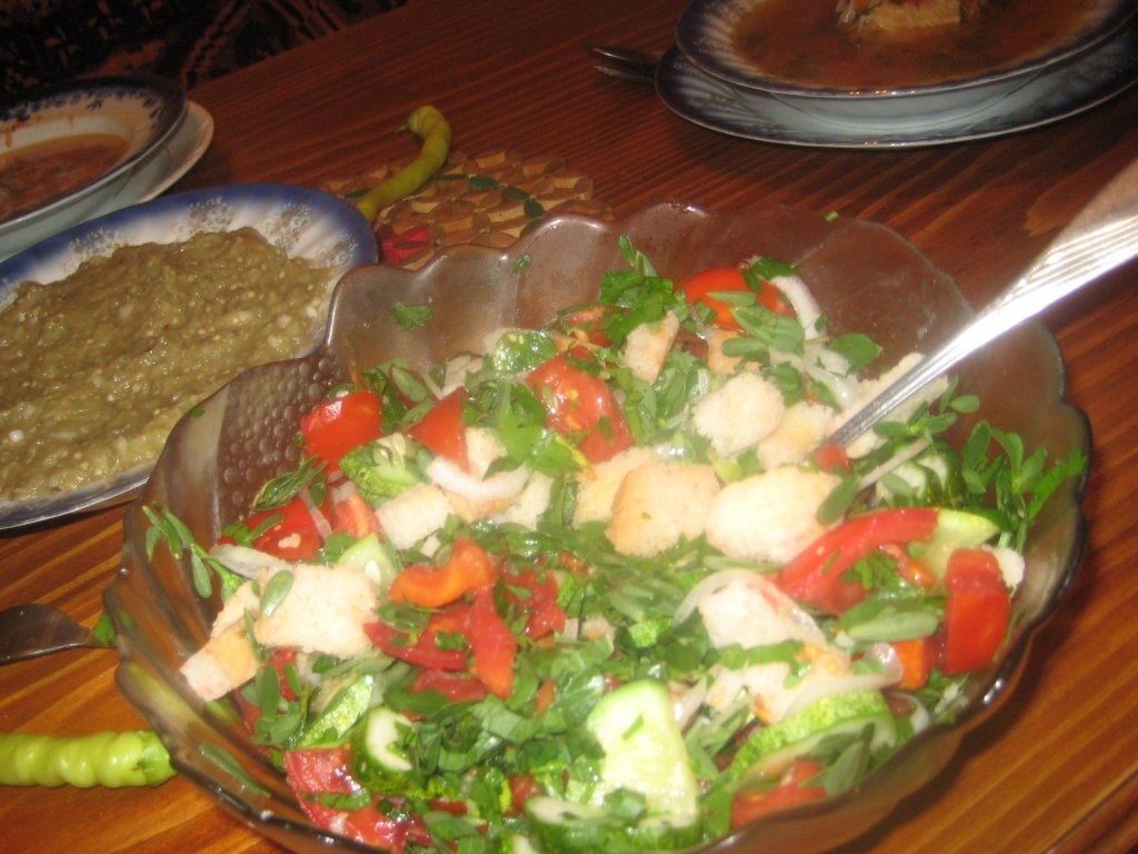 Salata cu iarba  grasa