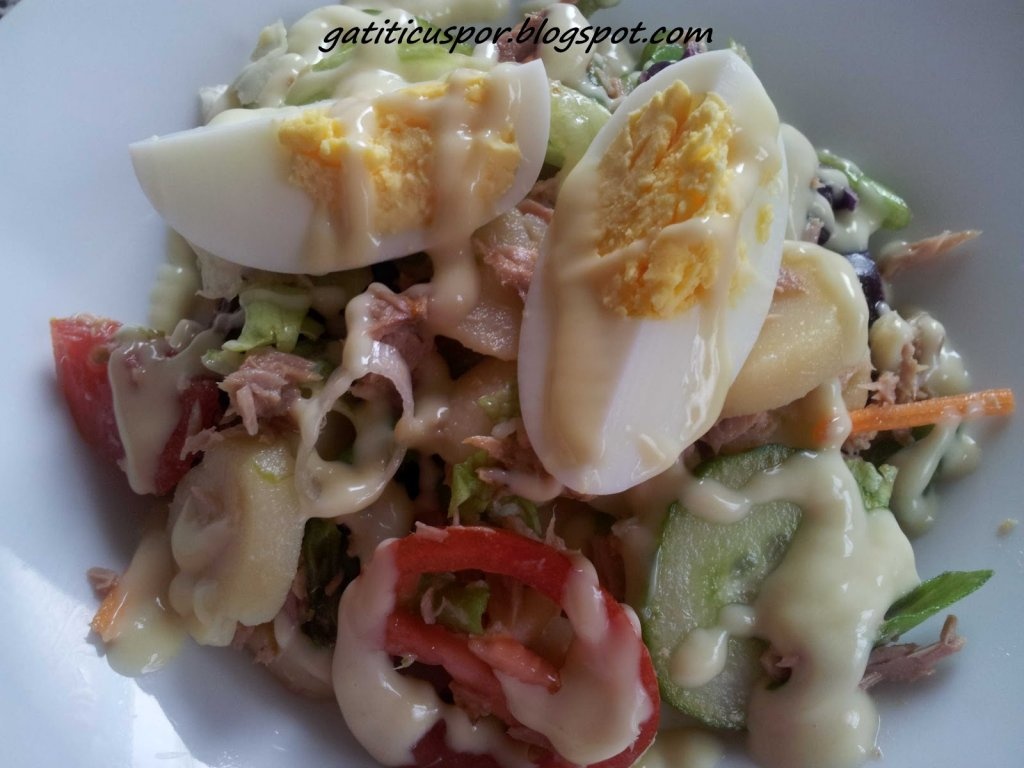 Salata Nicoise Cu Ton