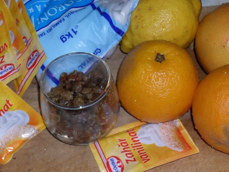 Dulceata de dovleac cu citrice si stafide