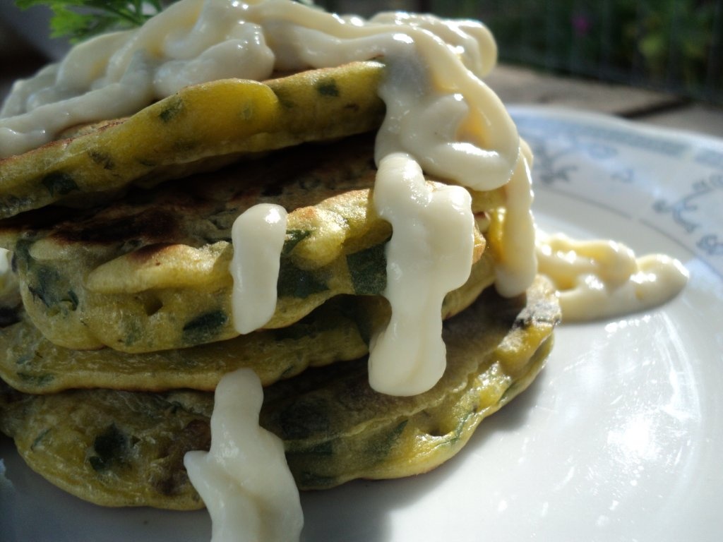 Pancakes cu ciuperci