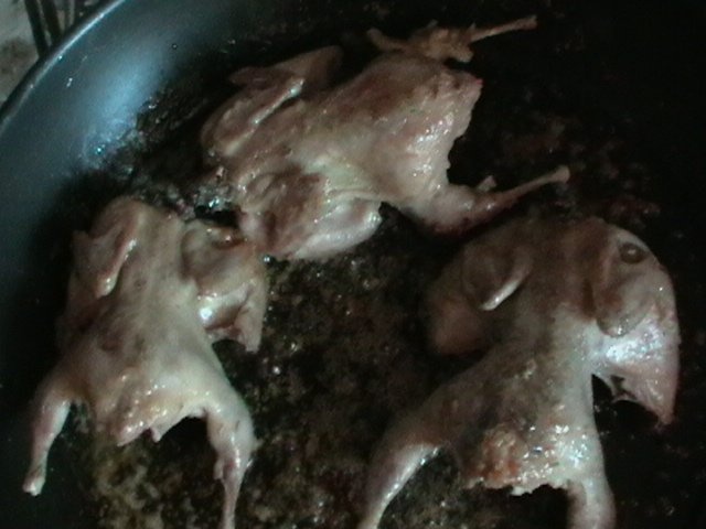 Prepelite cu smantana