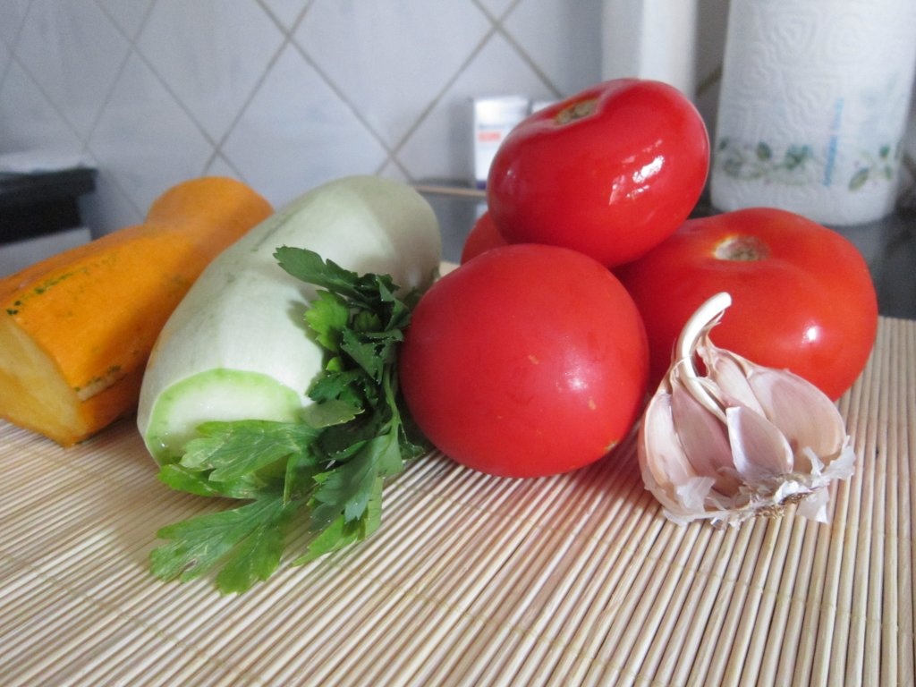 "Spaghete" de dovlecei