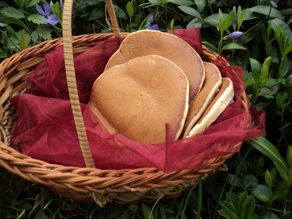 Pancakes cu miere și mac