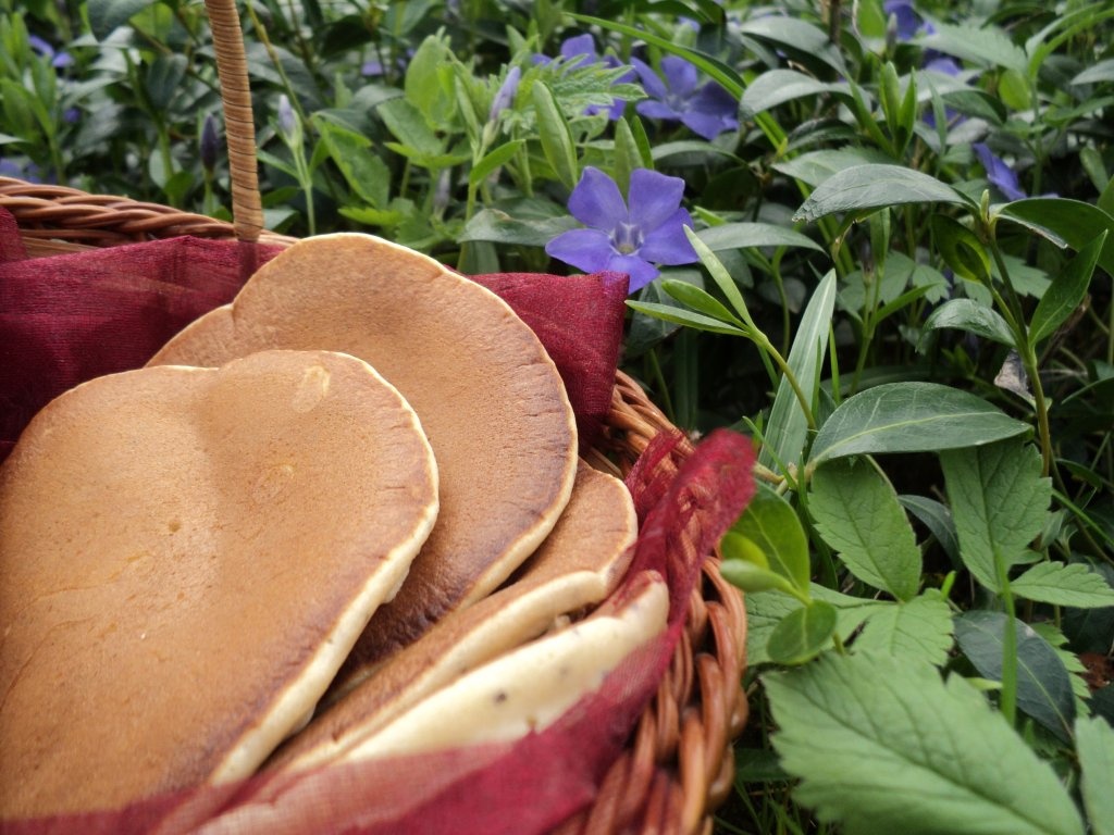 Pancakes cu miere și mac