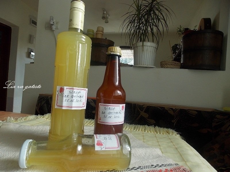 Sirop de ghimbir