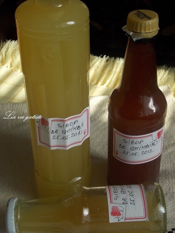 Sirop de ghimbir
