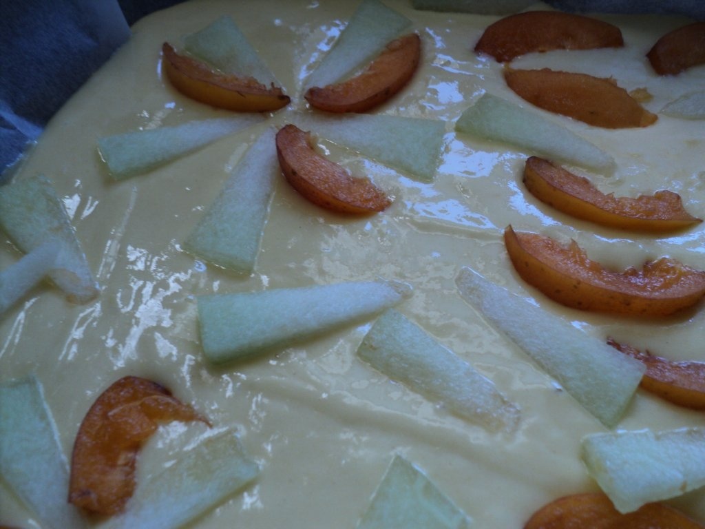 Prăjitură cu pepene galben