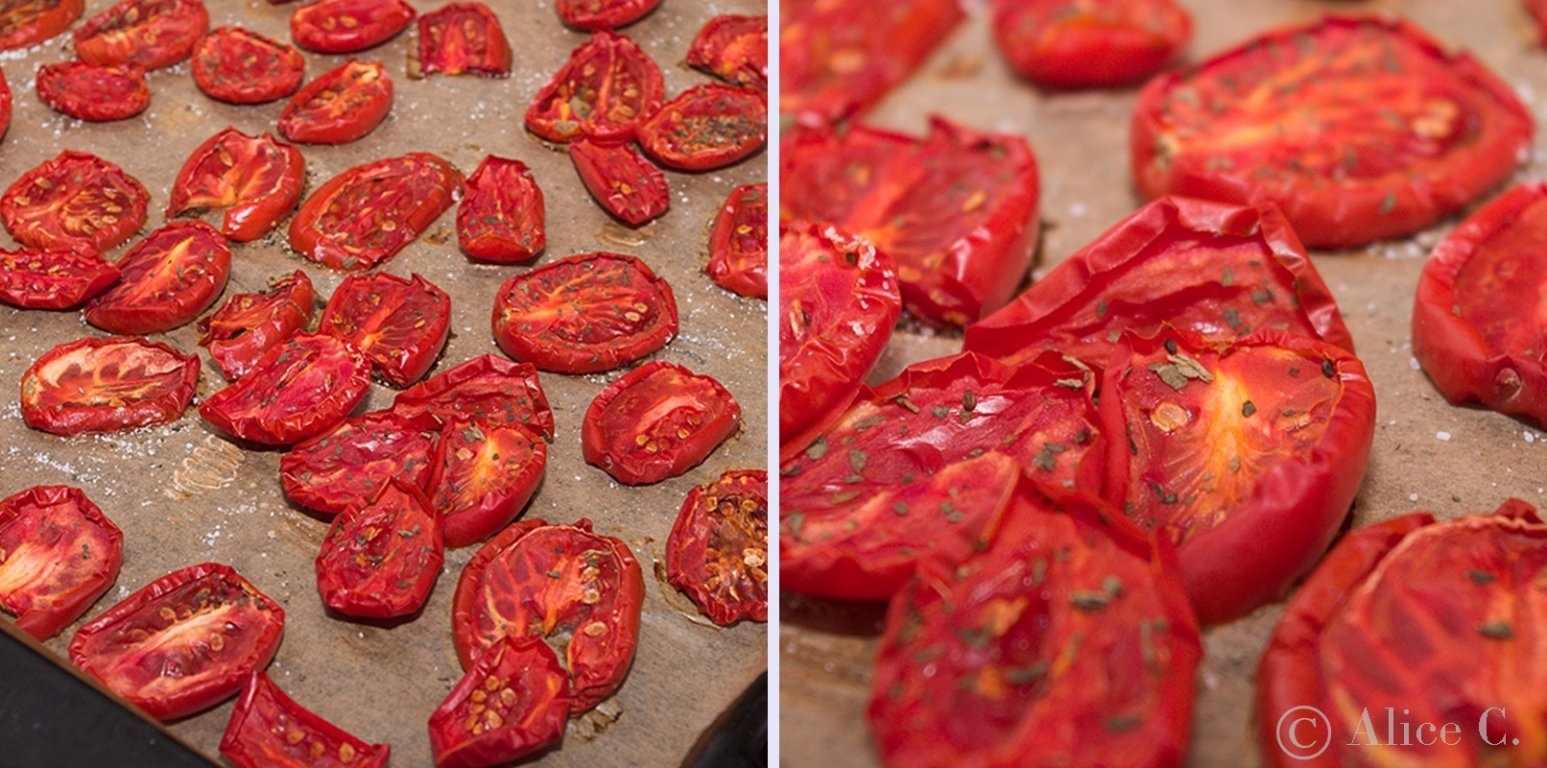 Rosii uscate in ulei