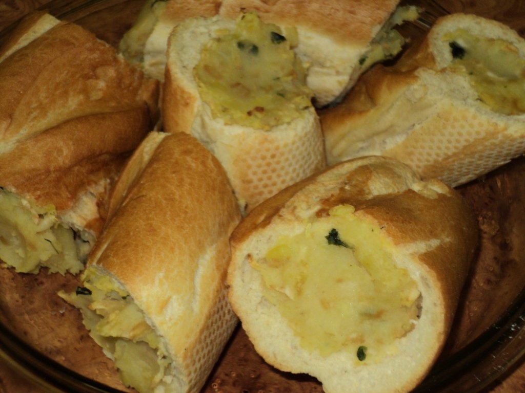 Baghetă cu măr, țelină și hrean