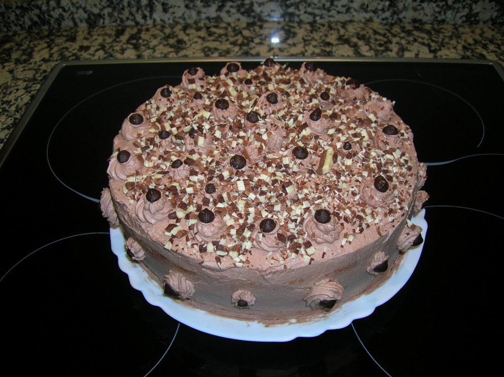 Tort cu frisca si nutella