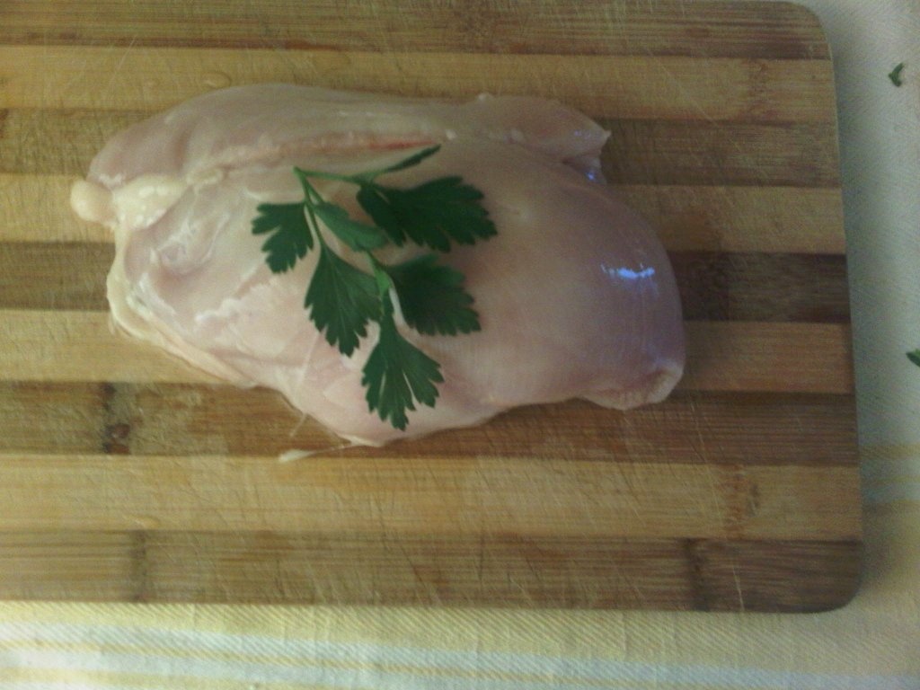 Piept de pui la gratar cu orez