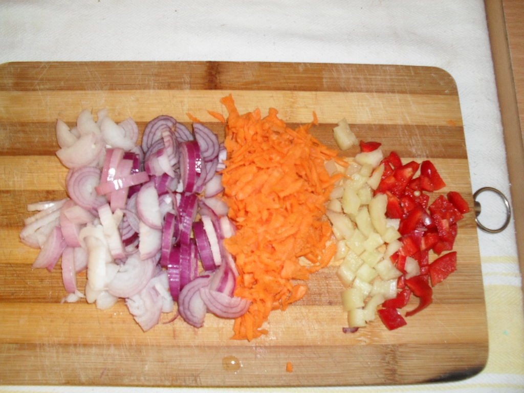 Piept de pui la gratar cu orez