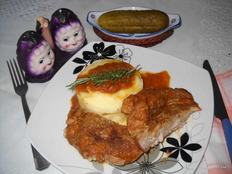 Friptura de porc la tava