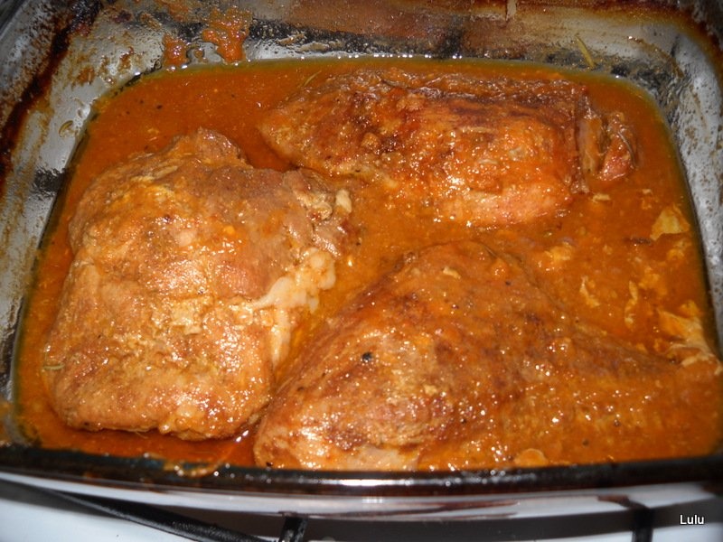 Friptura de porc la tava