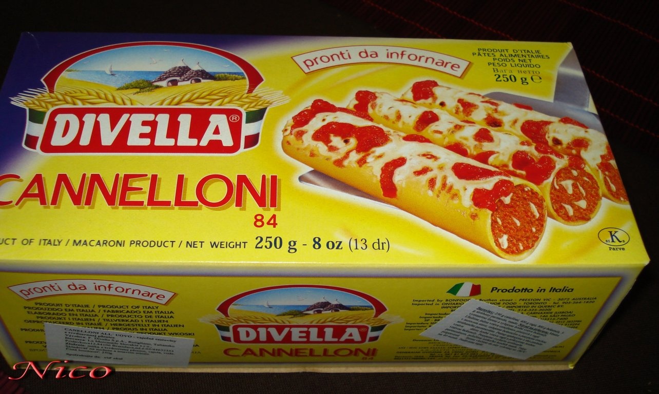 Canneloni cu ricota si spanac