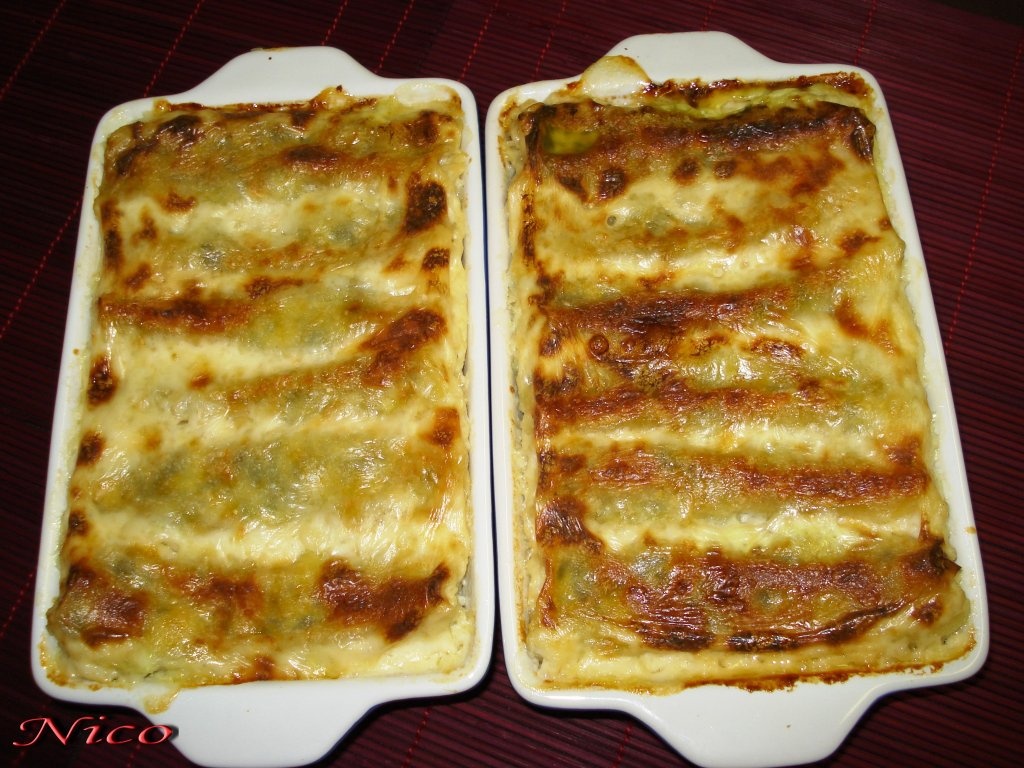 Canneloni cu ricota si spanac
