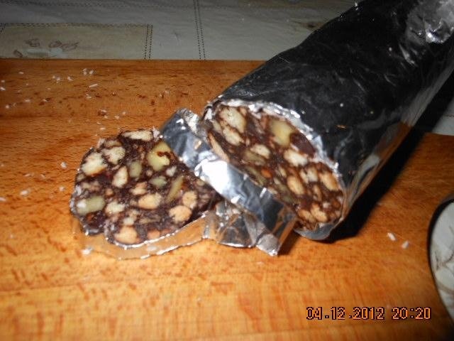 Salam de biscuiţi reţetă