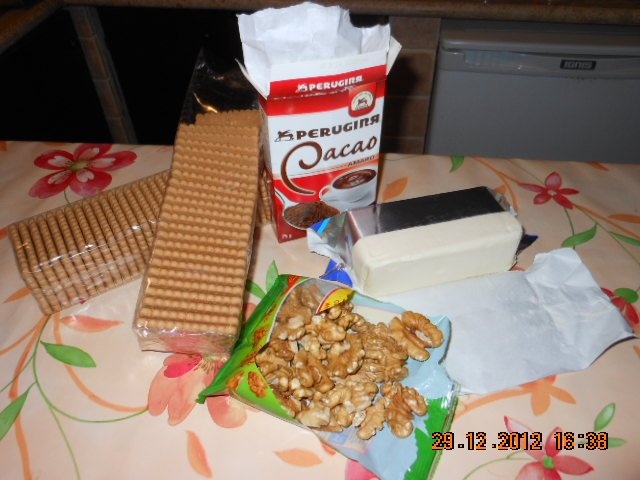 Salam de biscuiţi reţetă